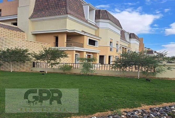 Sarai Mostakbal City اس فيلا للبيع 235م باقساط في سراي المستقبل القاهرة الجديدة سور في سور مع مدينتي 6