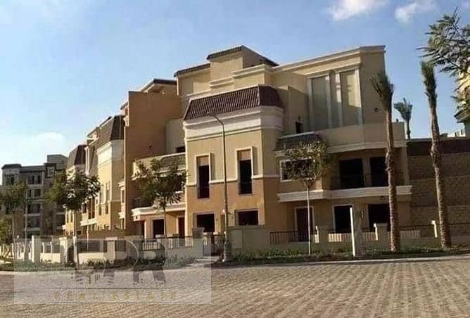 Sarai Mostakbal City اس فيلا للبيع 235م باقساط في سراي المستقبل القاهرة الجديدة سور في سور مع مدينتي 8