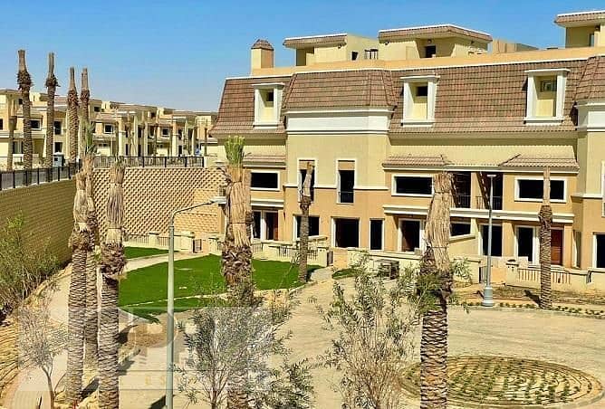 Sarai Mostakbal City اس فيلا للبيع 235م باقساط في سراي المستقبل القاهرة الجديدة سور في سور مع مدينتي 18