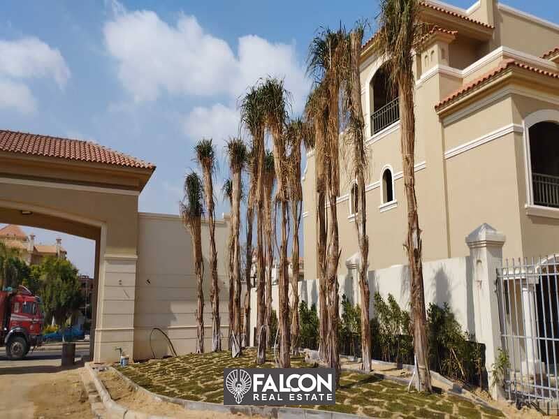 Ready to move  Corner townhouse villa with a Prime view on central park in Al Shorouk La Vista Patio Prime 5