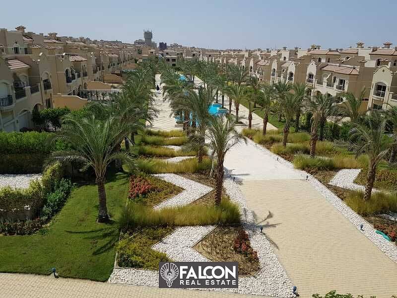 Ready to move  Corner townhouse villa with a Prime view on central park in Al Shorouk La Vista Patio Prime 13