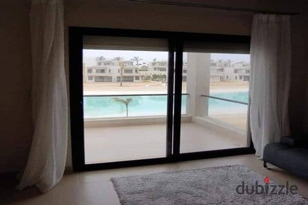 chalet for sale ground floor fully finished in Azha North Coast View Lagoon 3