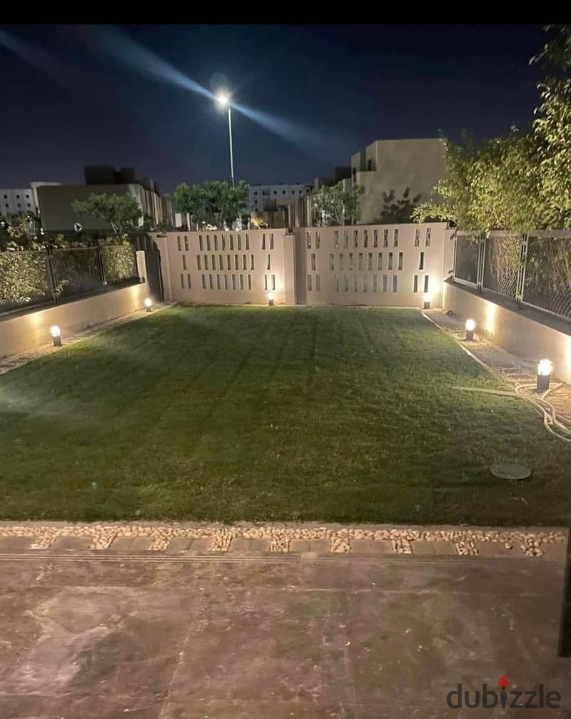 Duplex with garden for sale ready to move fully finished, in Al Burouj Compound, Al Shorouk, in front of Madinaty 1