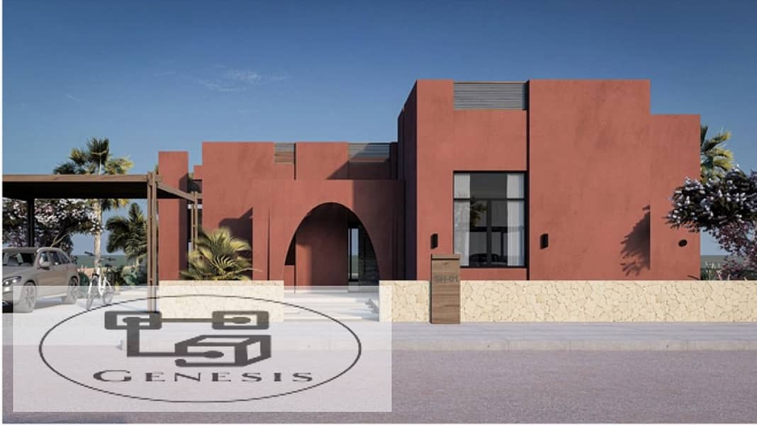 chalet fully finished full sea view in Kamaran EL Gouna by orascom 0