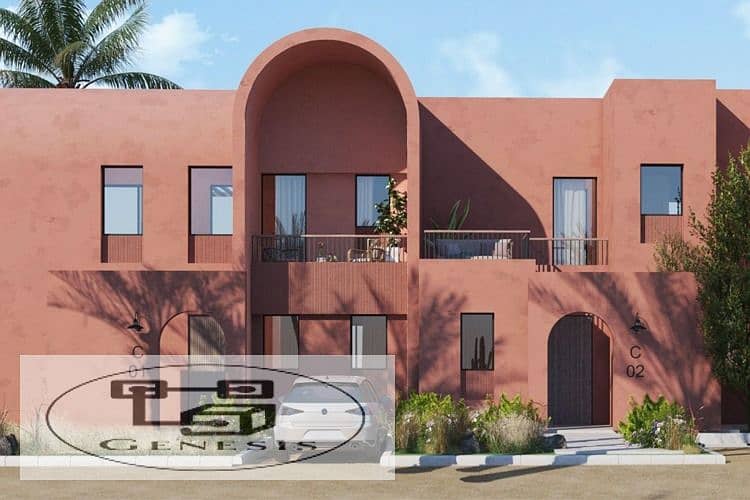 chalet fully finished full sea view in Kamaran EL Gouna by orascom 2