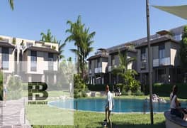 With a 5% down payment, a 233 sqm garden villa for sale in Compound Telal East, Fifth Settlement 0