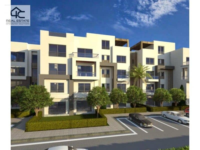 Apartment for sale in the best location in Palm Hills, fully finished, with air conditioning, in installments over the longest period 4