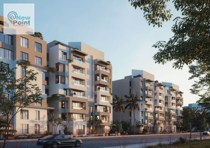 With the lowest down payment, own your apartment in Russell Al Mostakbal, fully finished, in installments 2