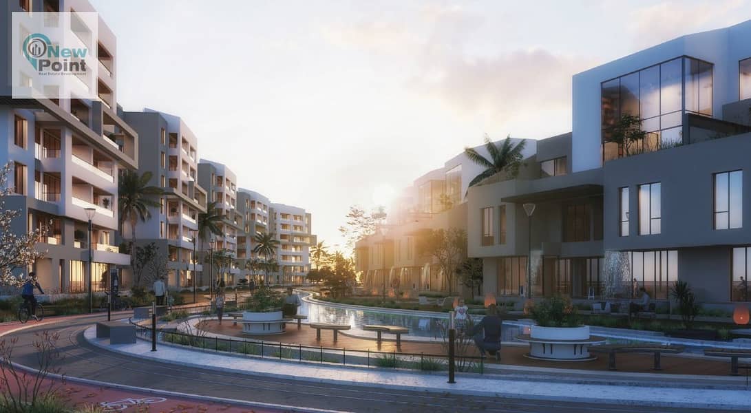 With the lowest down payment, own your apartment in Russell Al Mostakbal, fully finished, in installments 5