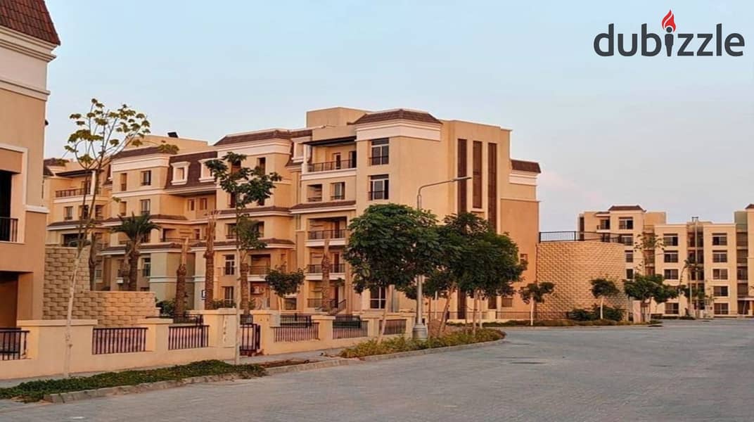 Apartment for sale, 2 bedrooms, in Sarai, in front of Madinaty, with installments over 8 years, without interest 7