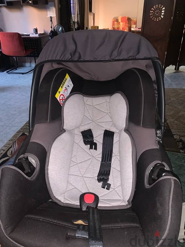 Mothercare Ziba Car Seat - Black & Grey - Excellent Condition 2