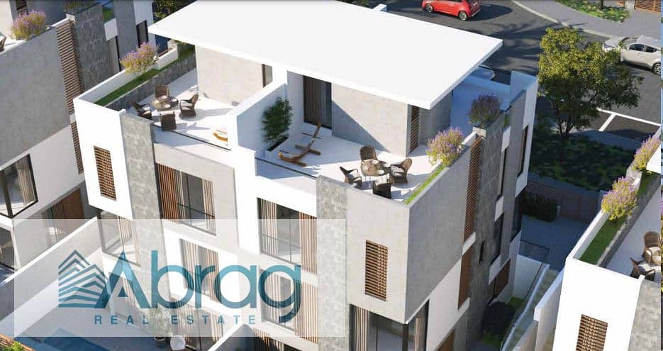 Twin house 238 sqm for sale with a 5% discount in a prime location in New Zayed 0