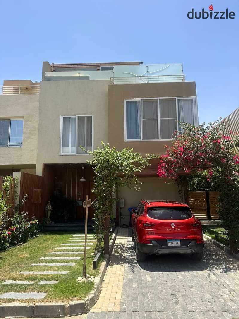 Corner Townhouse Villa for Sale in Palm Hills Wood Ville - Ultra Super Lux Finishing 4