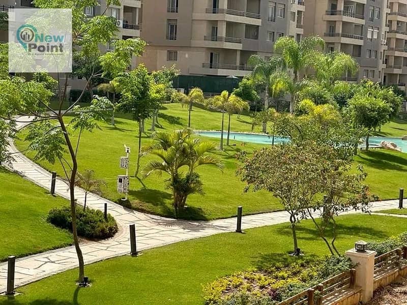 Live in a distinguished community by owning an apartment in Garden Prime Location in Hyde Park, New Cairo 8