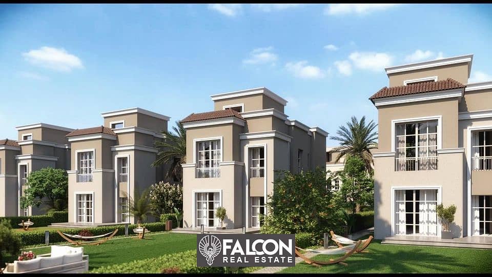 Villa 212m 42% discount in the Fifth Settlement in New Cairo next to Madinaty, The Butterfly Compound, Mostakbal City 2