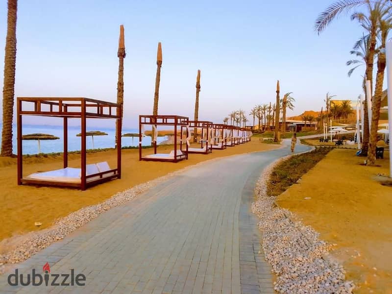 Twin house for sale in installments in The Grove without down payment for the longest payment period directly on the sea | Ain Sokhna - Sokhna Hills - 6