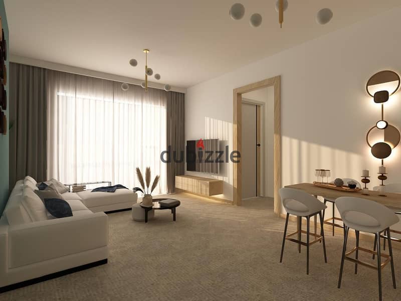 Apartment for sale with a down payment of only 877,000 – Fully finished in Rosail Compound 1