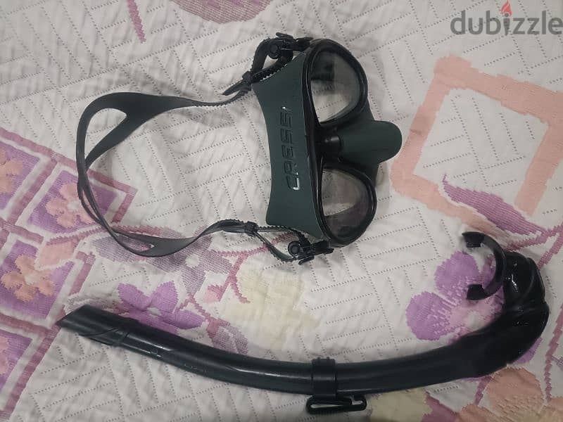 نضارة سنوركل كريسى snorkel mask cressi 1