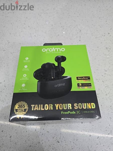 Oraimo FreePods 3C Earbuds E104DC (Black) 0