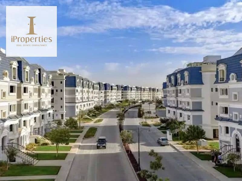 A special opportunity with 5% down payment and installments over 8 years for a luxury apartment By Mountian view Icity October 2