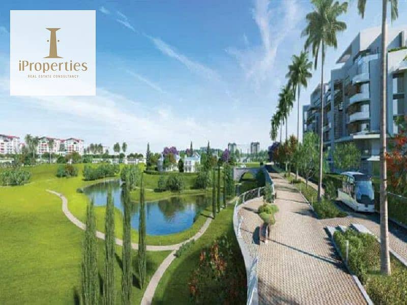 A special opportunity with 5% down payment and installments over 8 years for a luxury apartment By Mountian view Icity October 5