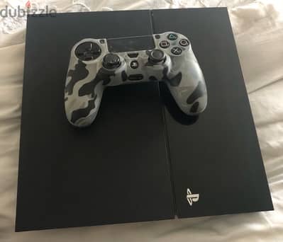 PlayStation 4 with controller