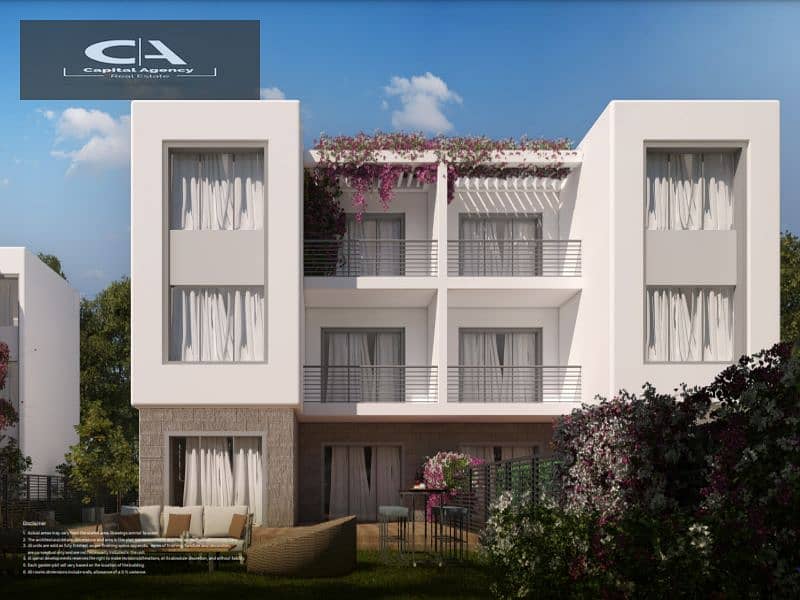 Two-room chalet with a distinctive garden in Seazen Al Sahel | cash dis 24% | Only 10% down payment, fully finished with kitchen and air conditioners 9