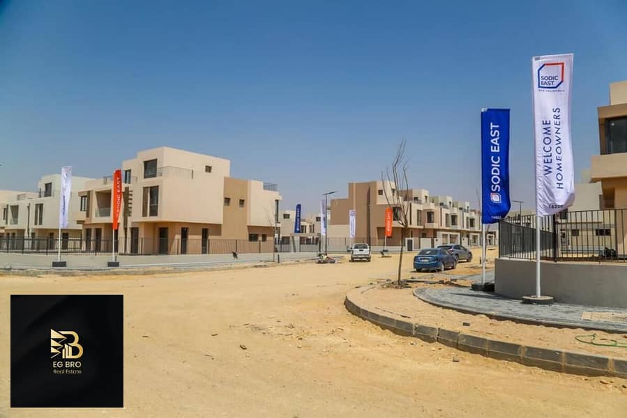 Apartment for sale in Sodic East Sheikh Zayed Compound next to Arkan Plaza 1