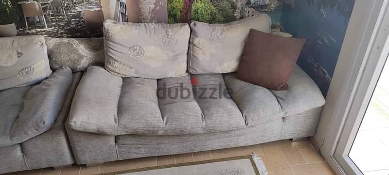 Double Sofa and chair كنبة و كرسي 2