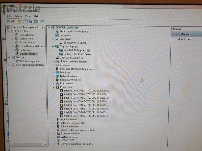 Dell optiplex 7050 core i7 1