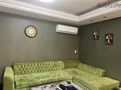 شقه مفروشه للايجار الحي السابع الشيخ زايد for rent fully furnished 0