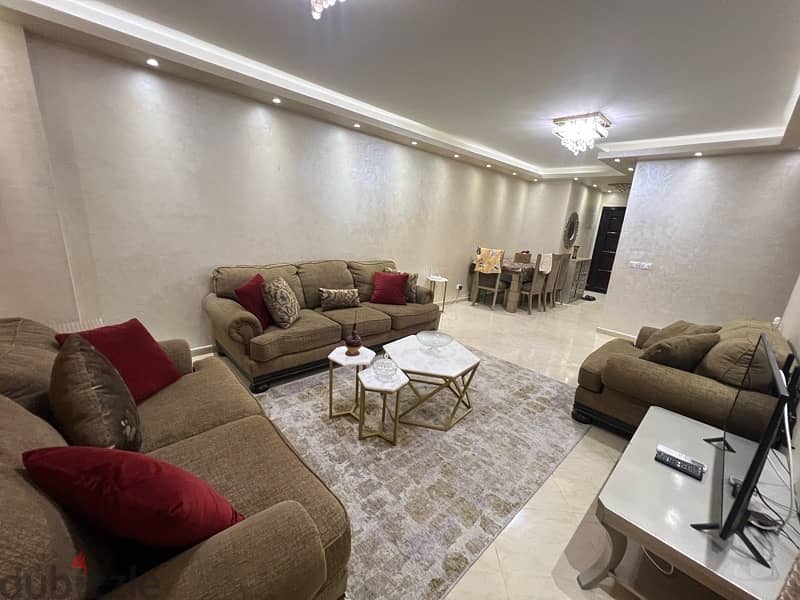 شقة مفروشة للايجار كمباوند دار مصر الشيخ زايد apartment for rent 1