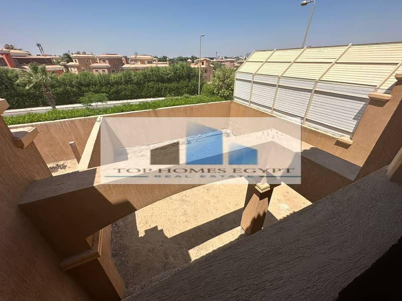 Villa for sale 349 SQM with a private garden in a prime location in La Nuova Vista Misr Italia - Garden 8 - New Cairo 19