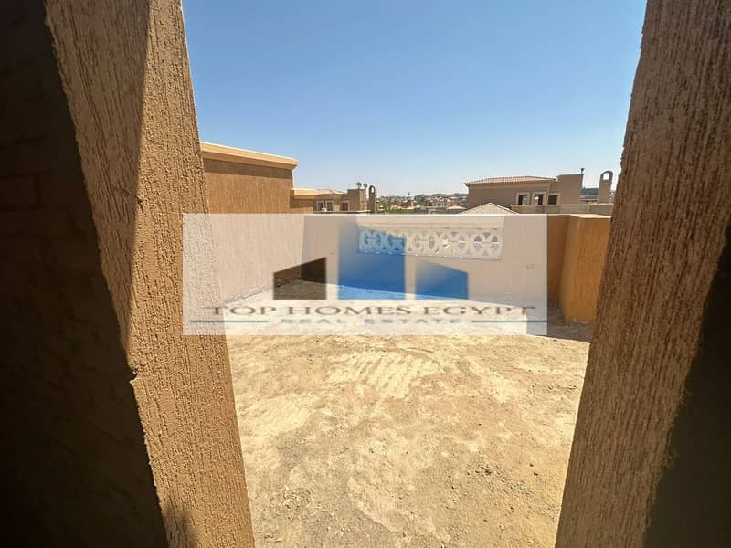 Villa for sale 349 SQM with a private garden in a prime location in La Nuova Vista Misr Italia - Garden 8 - New Cairo 24