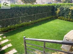 Apartment with immediate receipt, 160 + 121 m garden, price including maintenance and garage, in Fifth Settlement