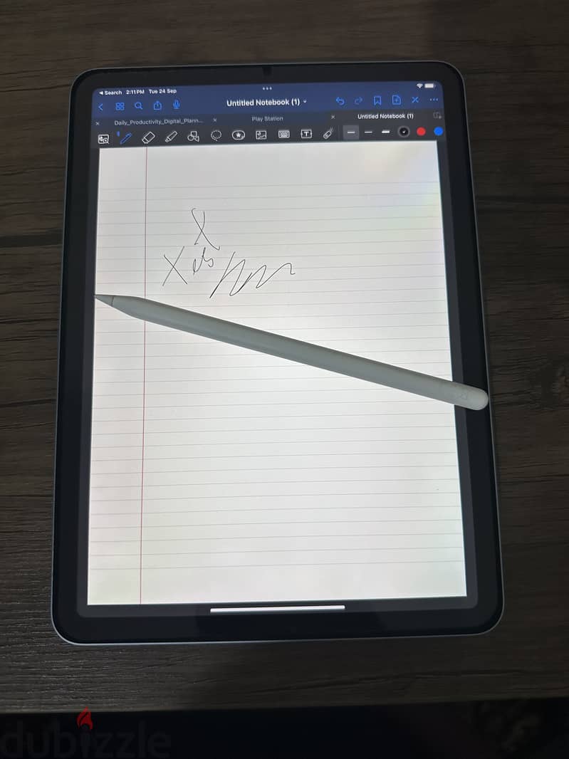 iPad Air (4th) + Apple Pencil (2nd) 5