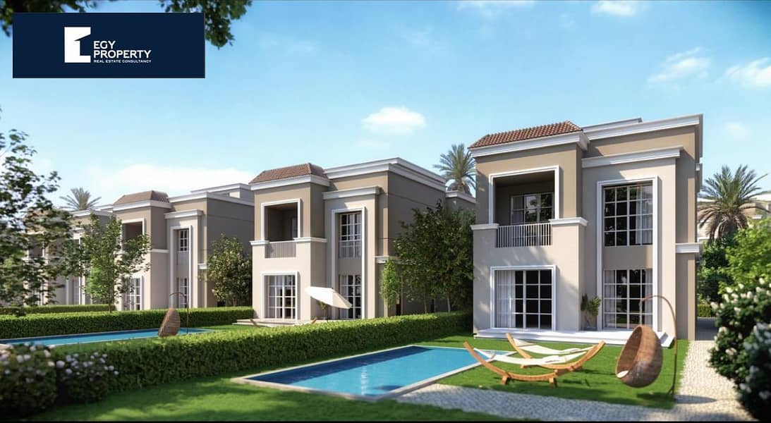 Your chance to own a Townhouse with 42% discount in The Butterfly from MNHD in Mostakbal City New Cairo 3