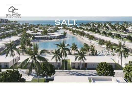 Chalet 110 m for sale sea view and pool with the lowest price chalet in Salt 10