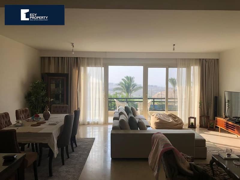 Own your new fully finished fully furnished apartment now in Uptown Cairo Mokattam and enjoy the landscape view 1