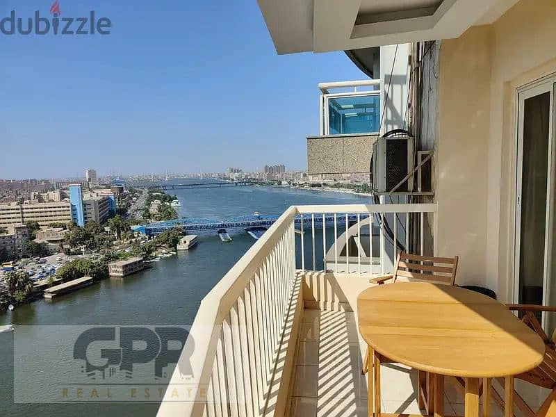 Hotel apartment for sale in Reve du Nil on the Nile, Maadi Corniche 1