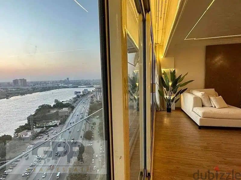 Hotel apartment for sale in Reve du Nil on the Nile, Maadi Corniche 3