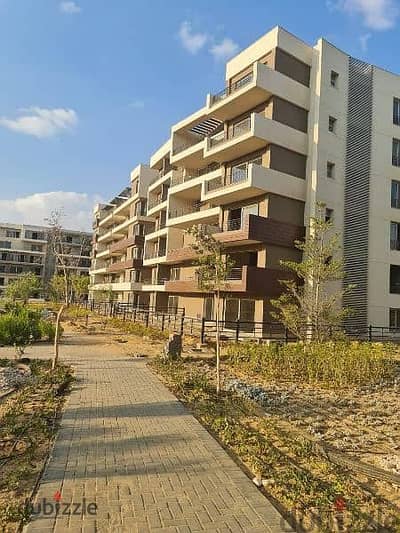 Apartment for sale 155m landscape view in Fifth Settlement , Palm Hills New Cairo compound , with installments up to 8 years