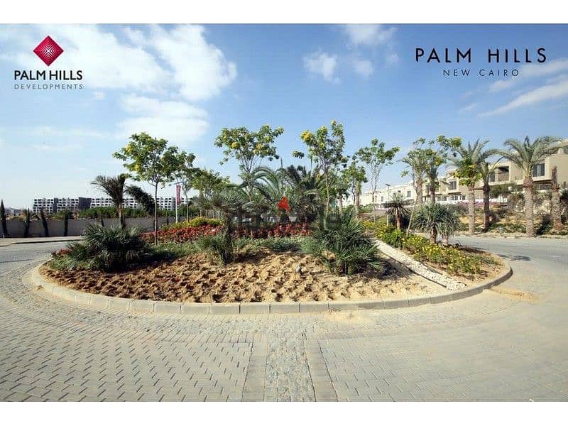 With the lowest down payment, 471,000 Apartment for sale , in palm hills 5