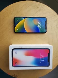 iPhone X 256G Black  Like  New