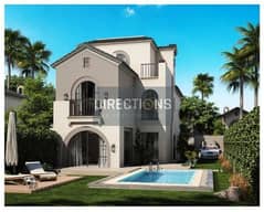 Villa for sale at the price of an apartment with the advantages of the first offering in The Butterfly Compound, Sur X Sur with Madinaty