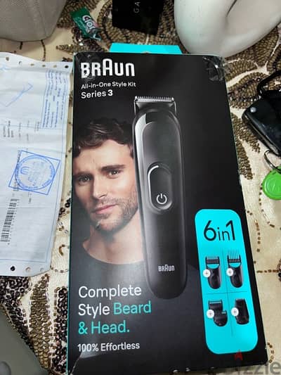 Braun shaving machine 6 in 1