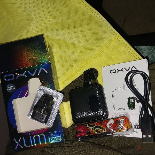 oxva xlim sq pro vape فيب جديده لم تستعمل ولا مره مع كل مستلزماتها 2