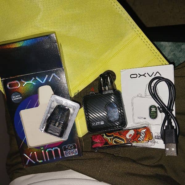 oxva xlim sq pro vape فيب جديده لم تستعمل ولا مره مع كل مستلزماتها 3