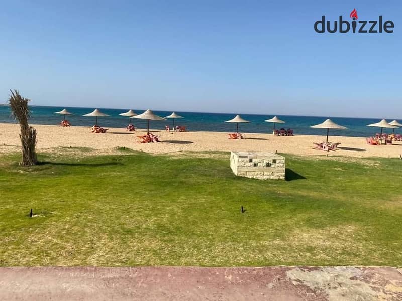 Chalet for sale, ground floor with a garden, fully sea view, area 87 square meters, Mexico Paradise Village, Ain Sokhna 10