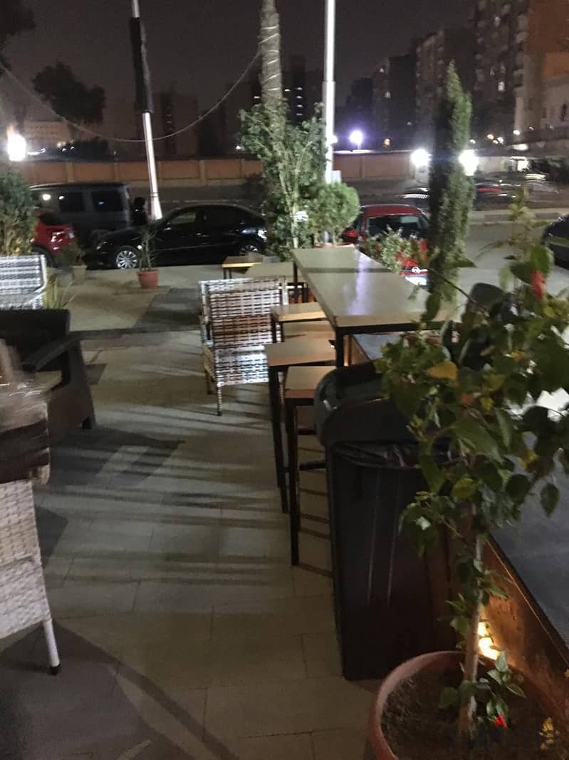 Cafe for rent in Al-Thawra Street, finished 2